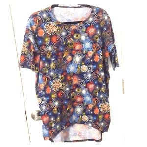 Lularoe XXS Irma top - Americana 